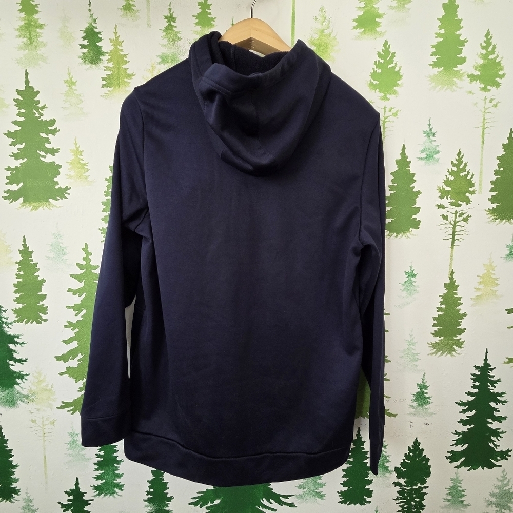 Nike Men's Navy Blue Hoodie - Picture 2 of 8